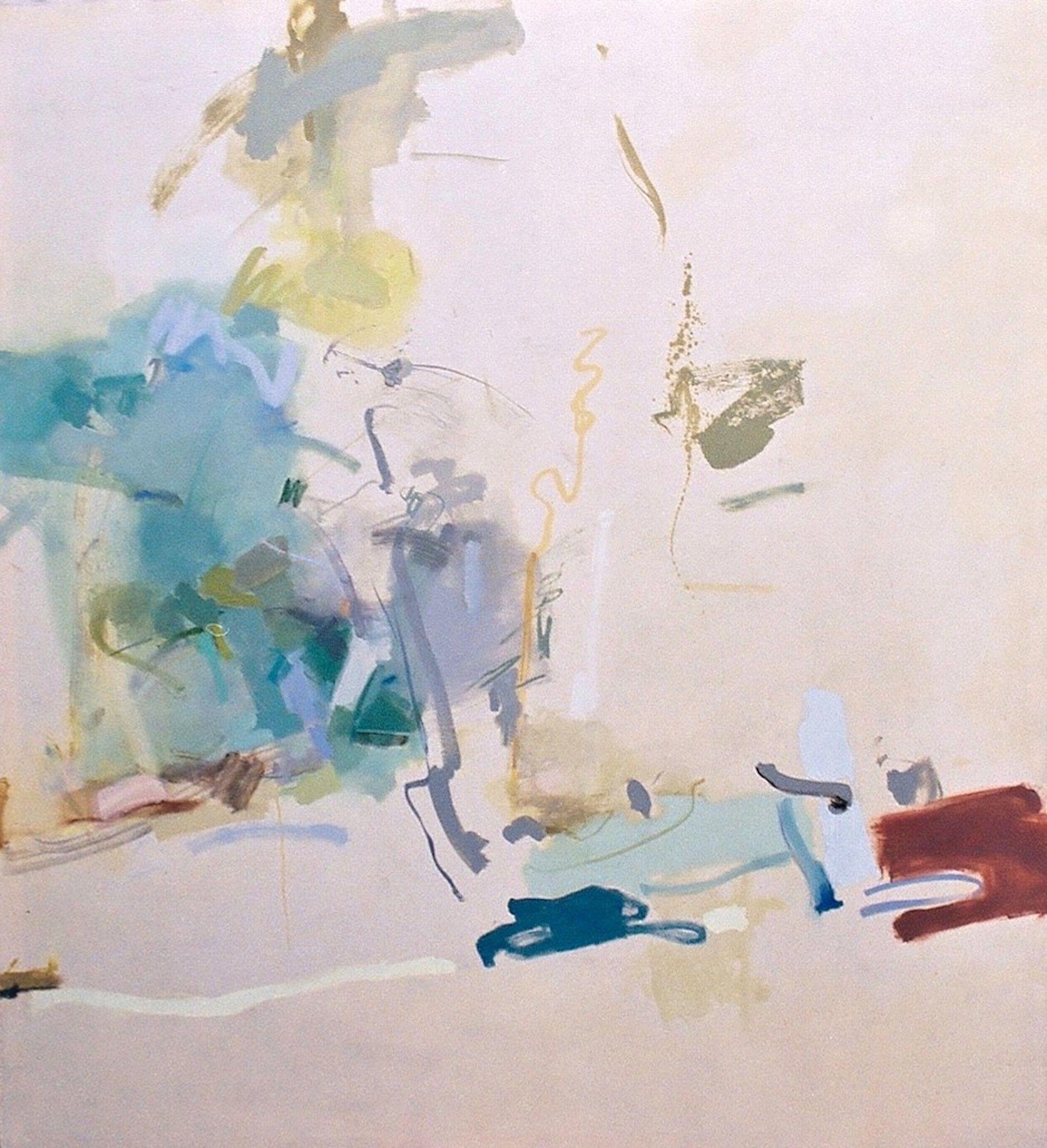 Mineko Yoshida Abstract Painting - Sumie, Painting, Oil on Canvas