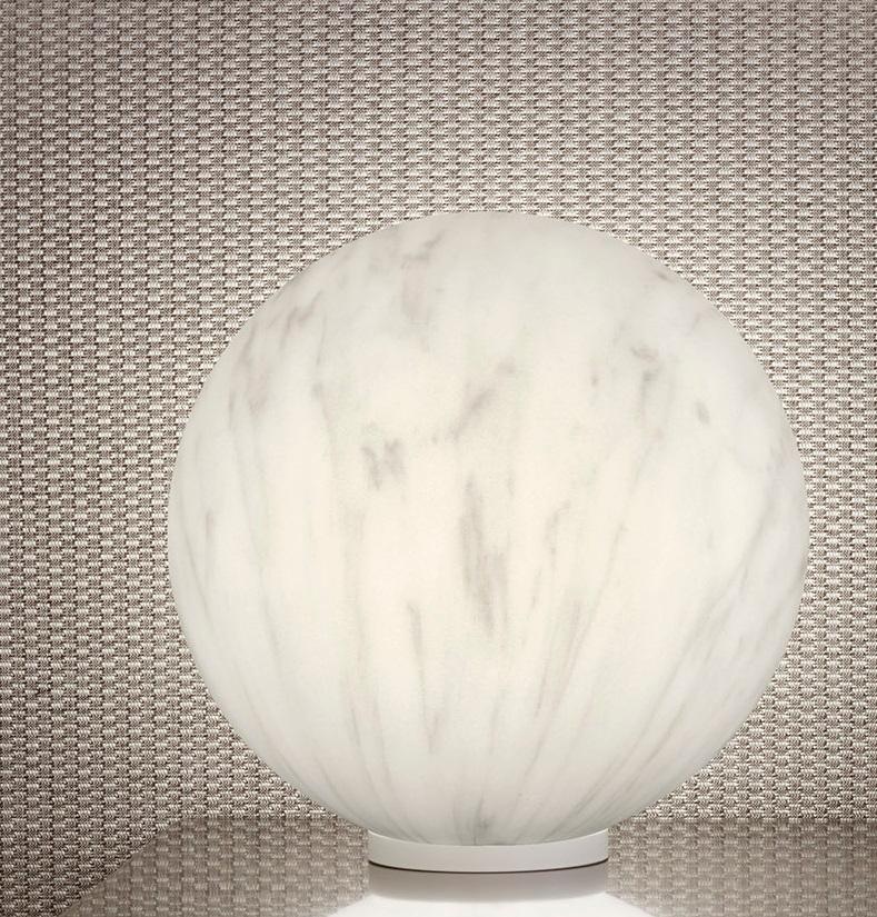 Mineral 30 Table Lamp by SLIDE Studio
Dimensions: Ø 30 x H 31 cm.
Materials: Polyethylene and metal.

This product is suitable for indoor and outdoor use. All our lamps can be wired according to each country. If sold to the USA it will be wired for