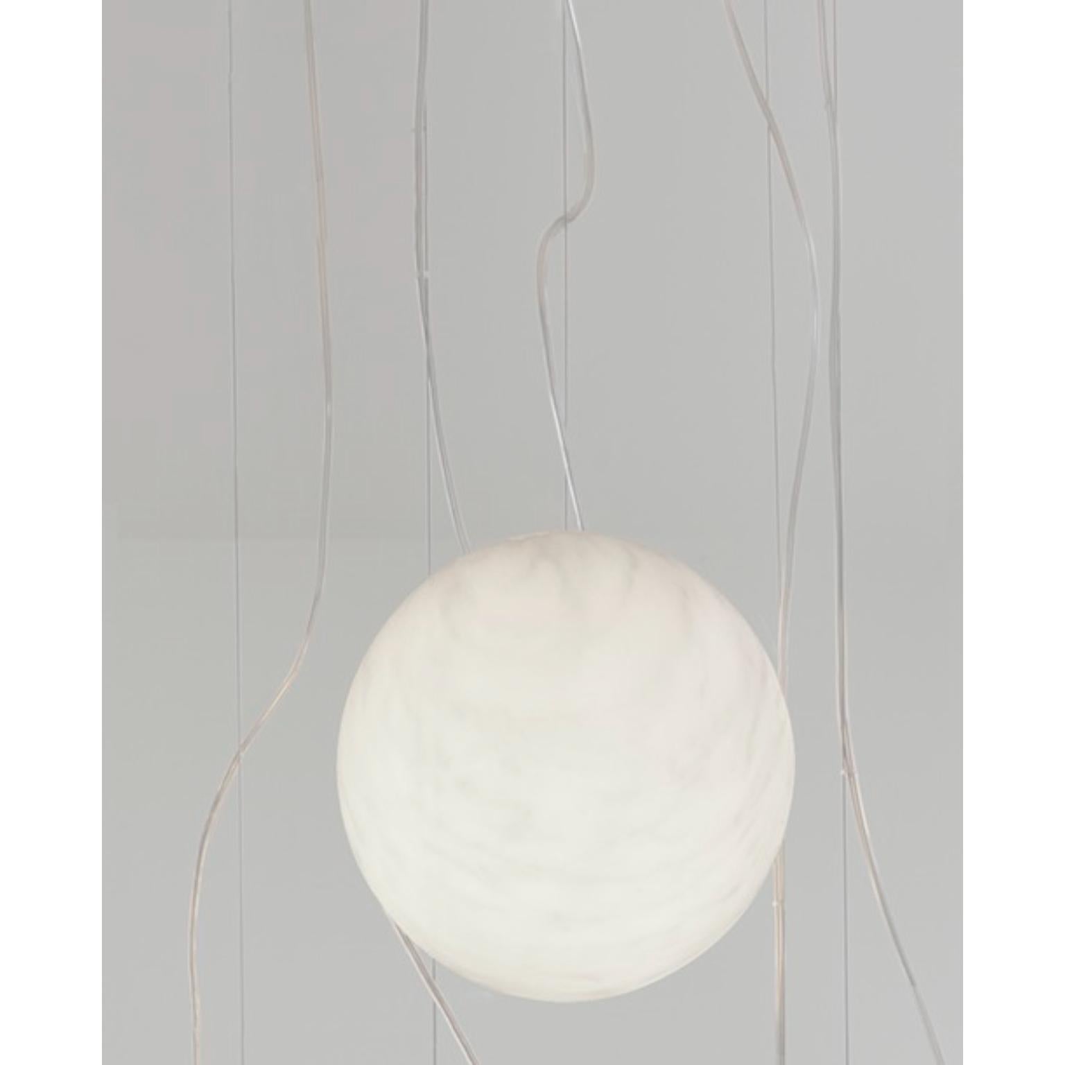 Post-Modern Mineral 40 Hanging Lamp by SLIDE Studio For Sale