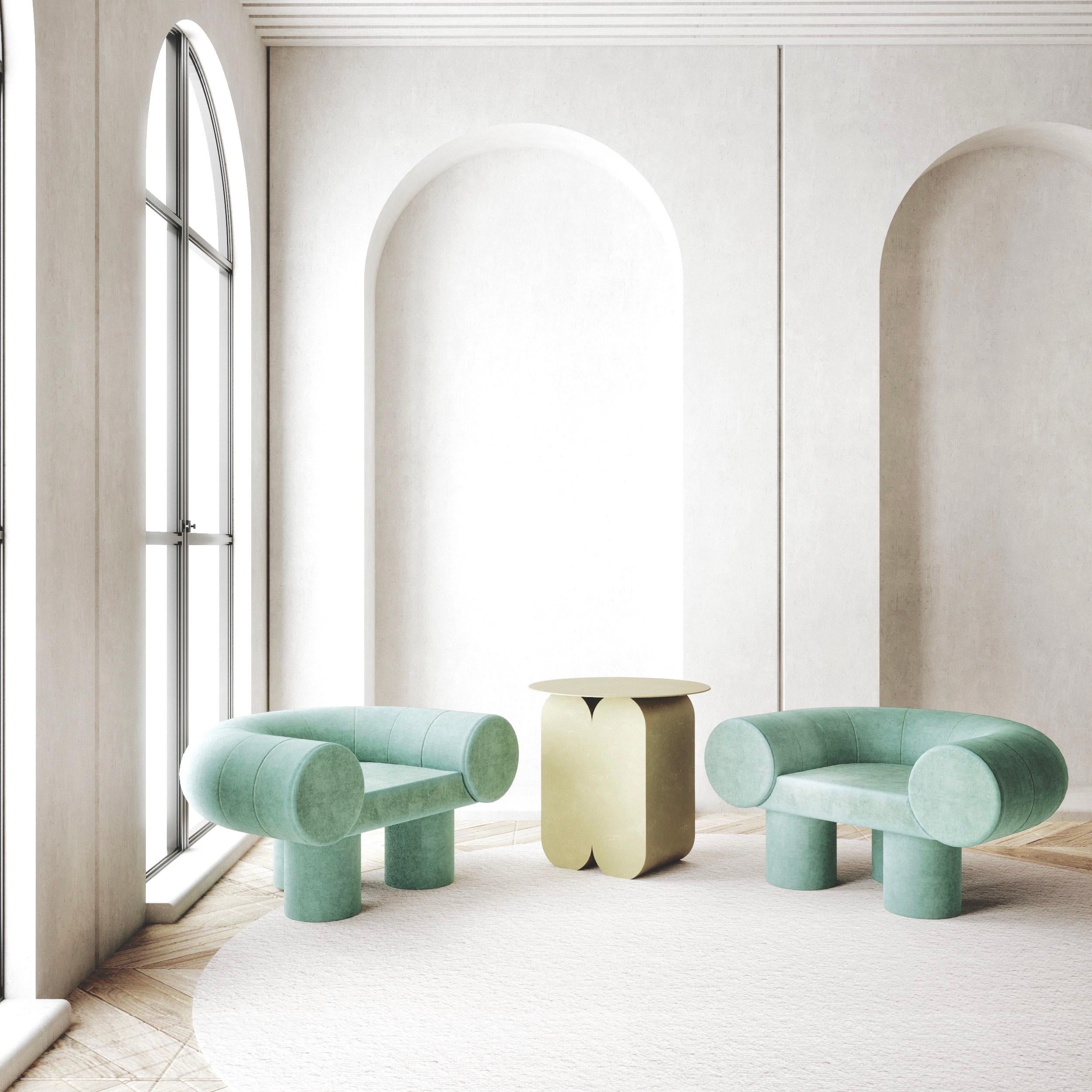 Portuguese Mineral Armchair by Vincent Mazenauer For Sale