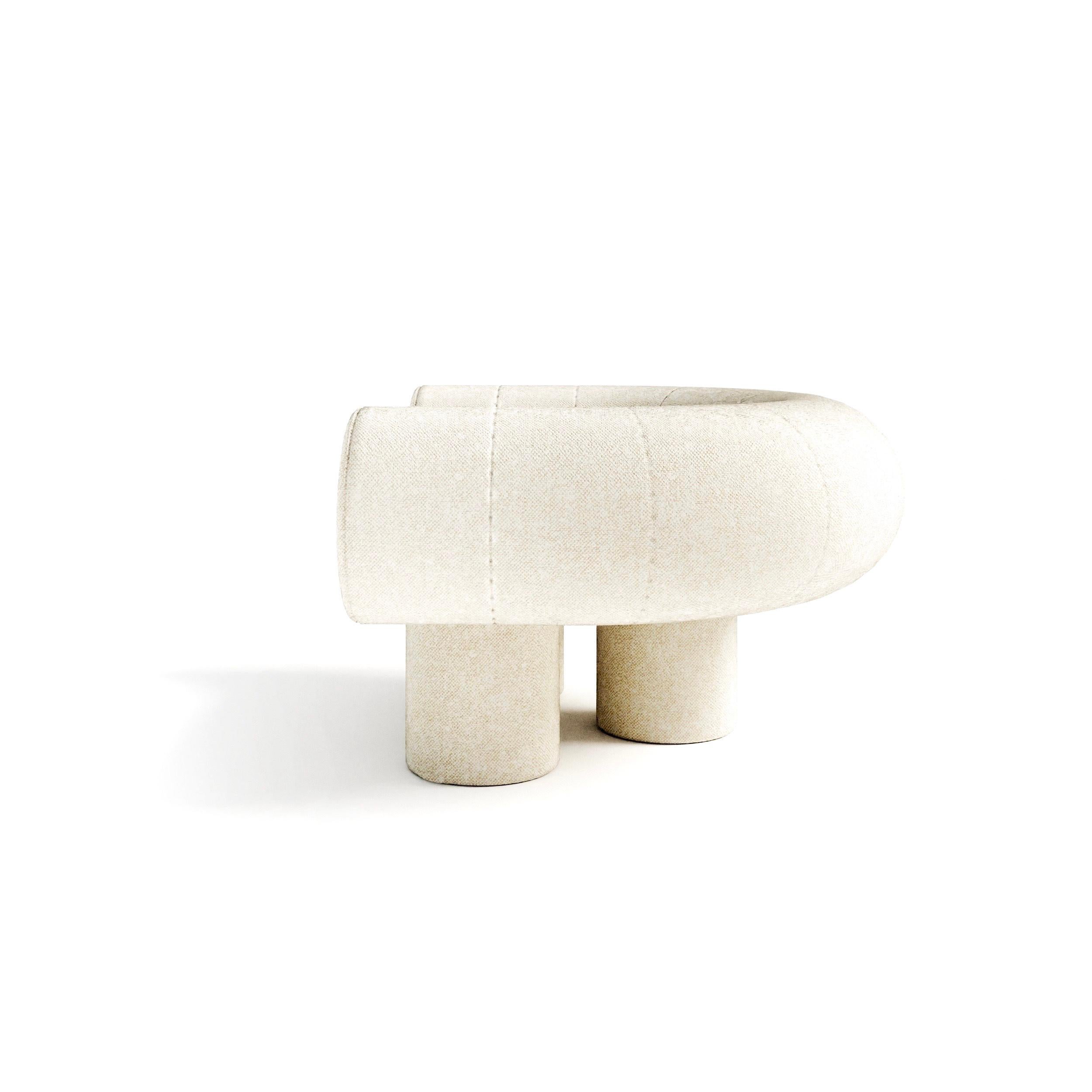 Mineral Armchair by Vincent Mazenauer  In New Condition For Sale In Chézard, CH
