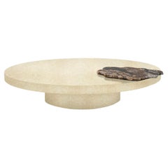 Table basse minérale
