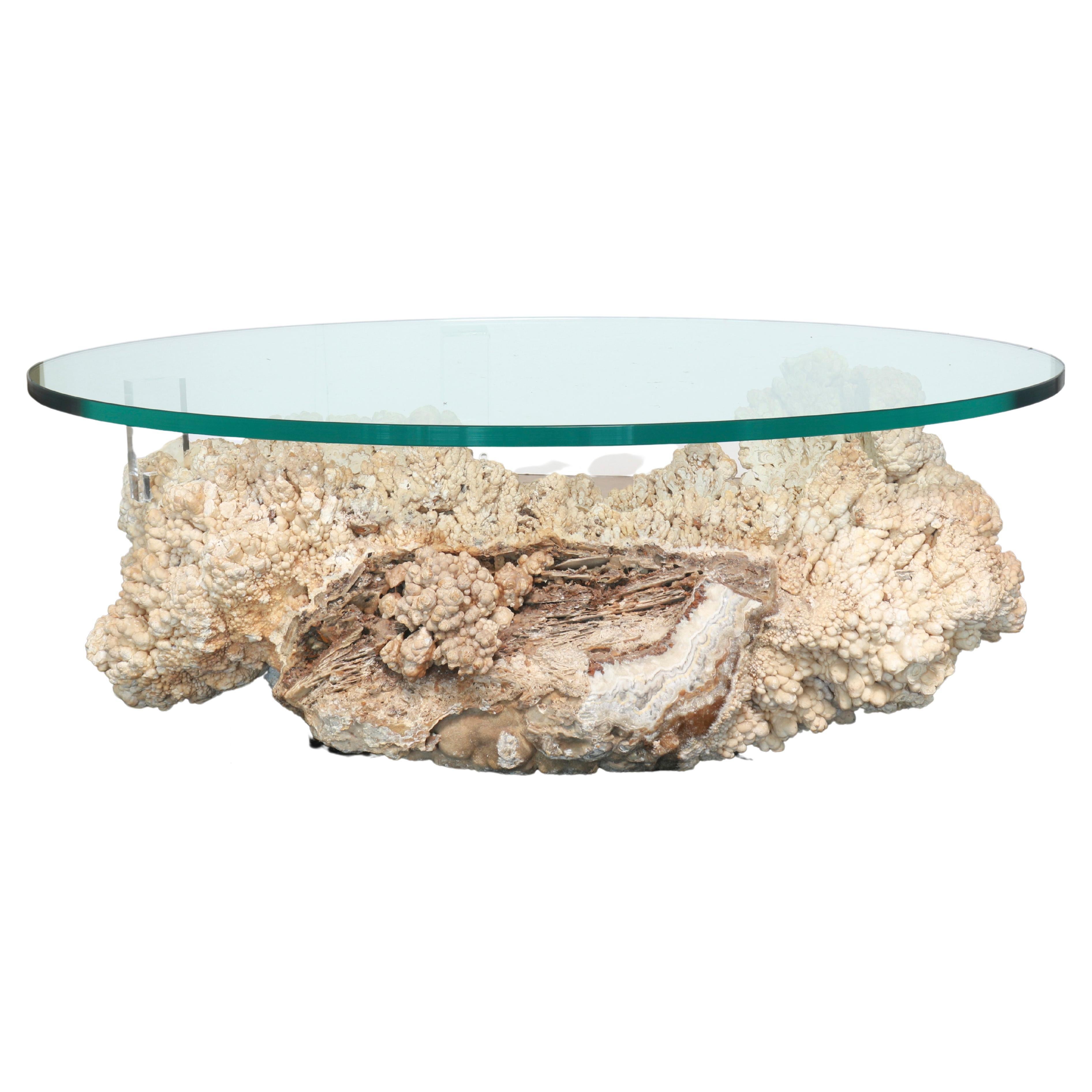 Mineral & Glass Table