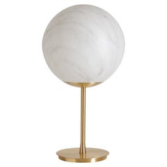 Lampada da tavolo a stelo Mineral Grey Veinings di Studio A