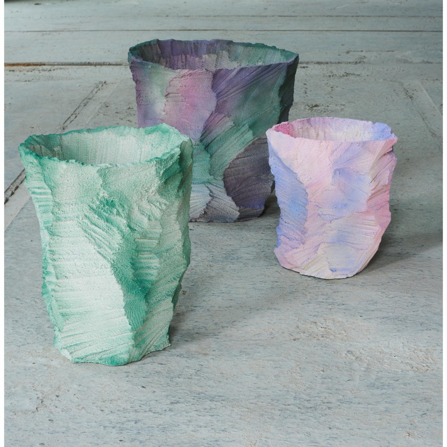 Mineral-Layer-Vase von Andredottir & Bobek (Dänisch) im Angebot