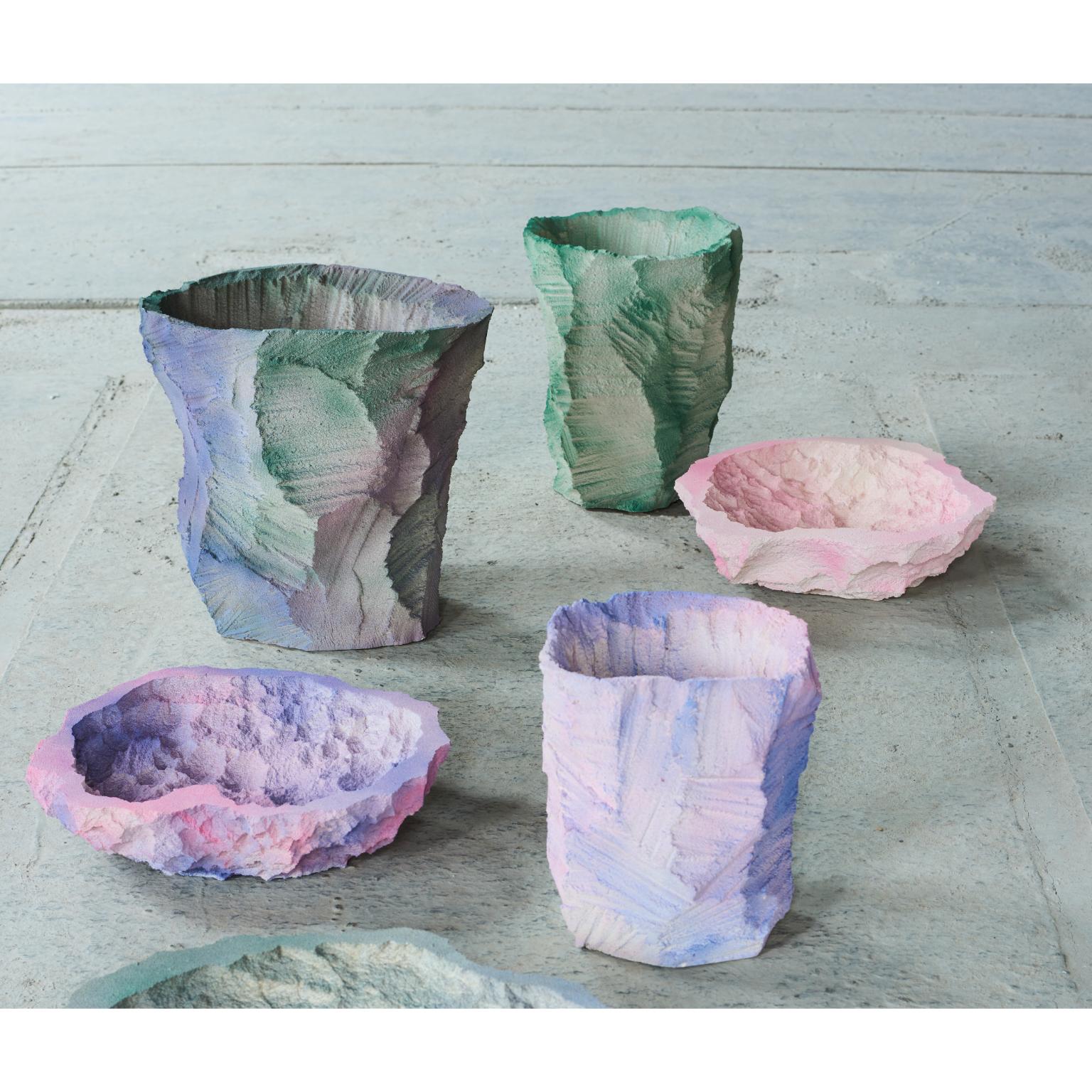 Other Mineral Layer Vase by Andredottir & Bobek For Sale