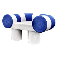 Mineral Marine Armchair by Vincent Mazenauer - bicolor