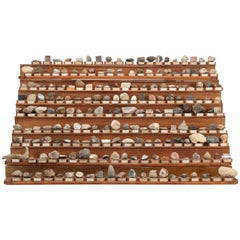 Antique Mineral Specimen Collection, from a circa 1891 School in France