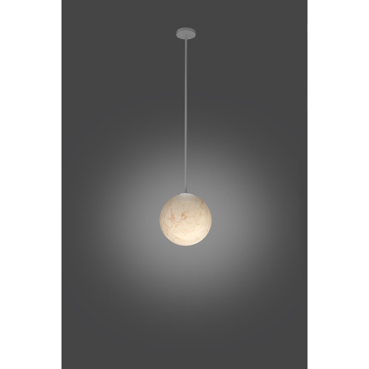 Mineral Tige 30 Large Hanging Lamp by SLIDE Studio
Dimensions: Ø 30 x H 130 cm.
Materials: Polyethylene and metal.

Available in different sizes. Prices may vary. This product is suitable for indoor and outdoor use. All our lamps can be wired