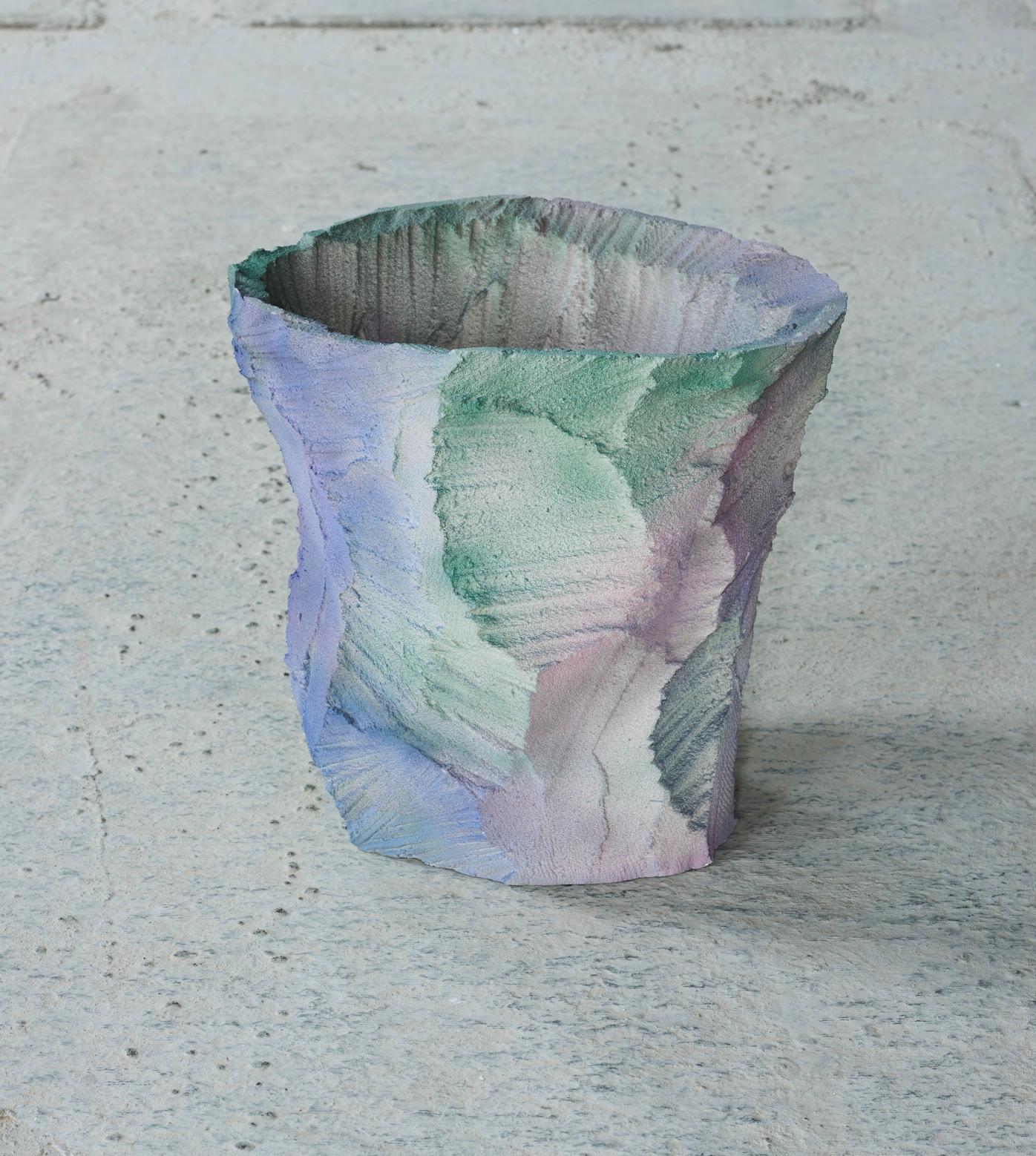 One-off a kind - Contemporary Design - Mineral Vase by Andredottir & Bobek.
Artificial Nature is a collaboration between the artist and design duo Josephine Andredottir and Emilie Bobek.

They have in this collection imitated landscape with