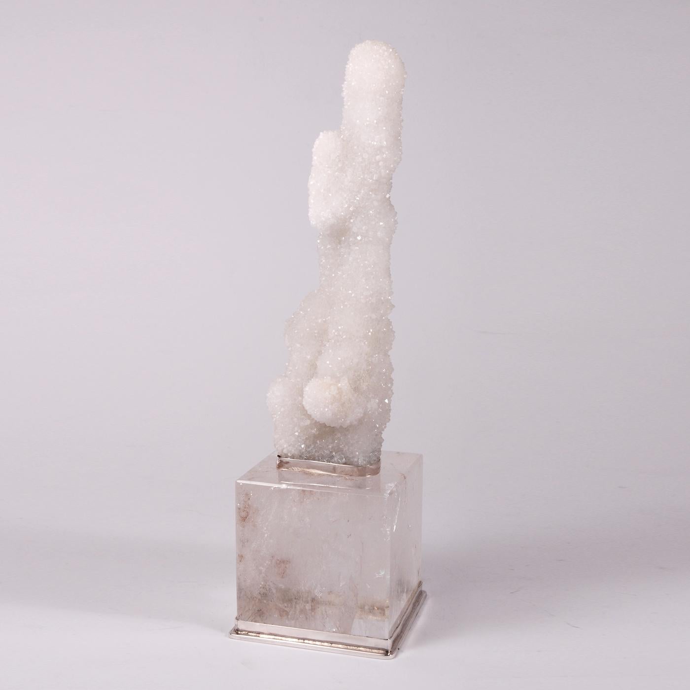 Italian Mineralia Quartz and Crystal Sculpture