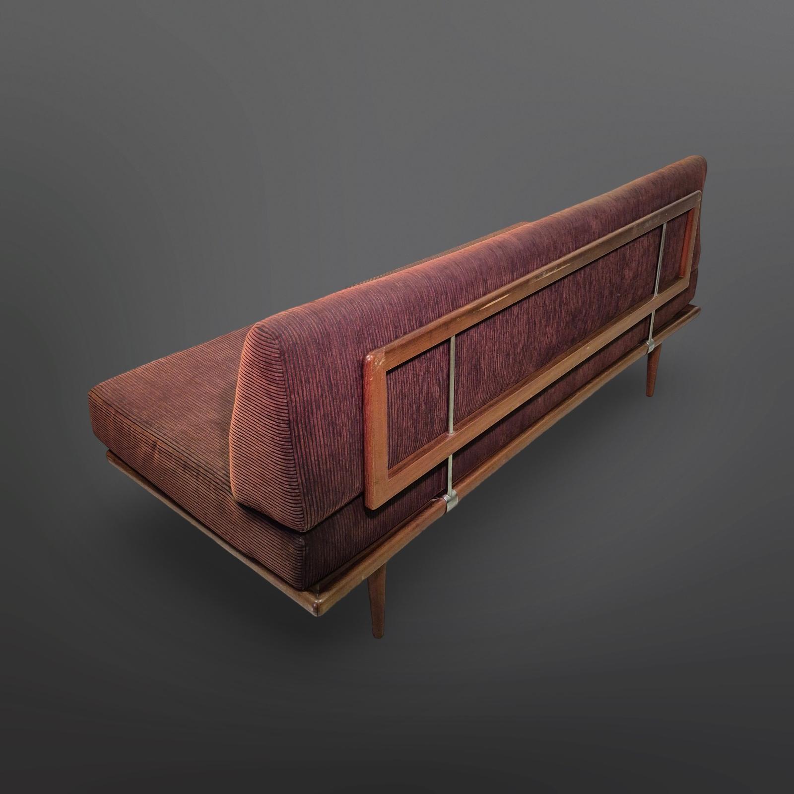 Letto da giorno Minerva di P. Hvidt & A. Nielsen per France & Son, Danimarca anni '50 3