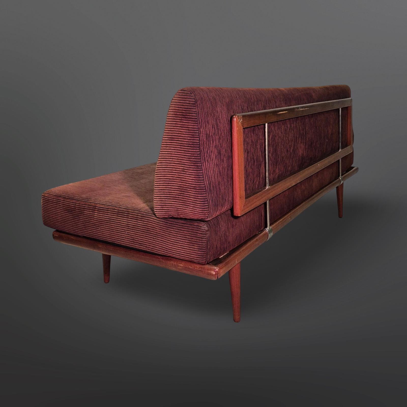 Letto da giorno Minerva di P. Hvidt & A. Nielsen per France & Son, Danimarca anni '50 4
