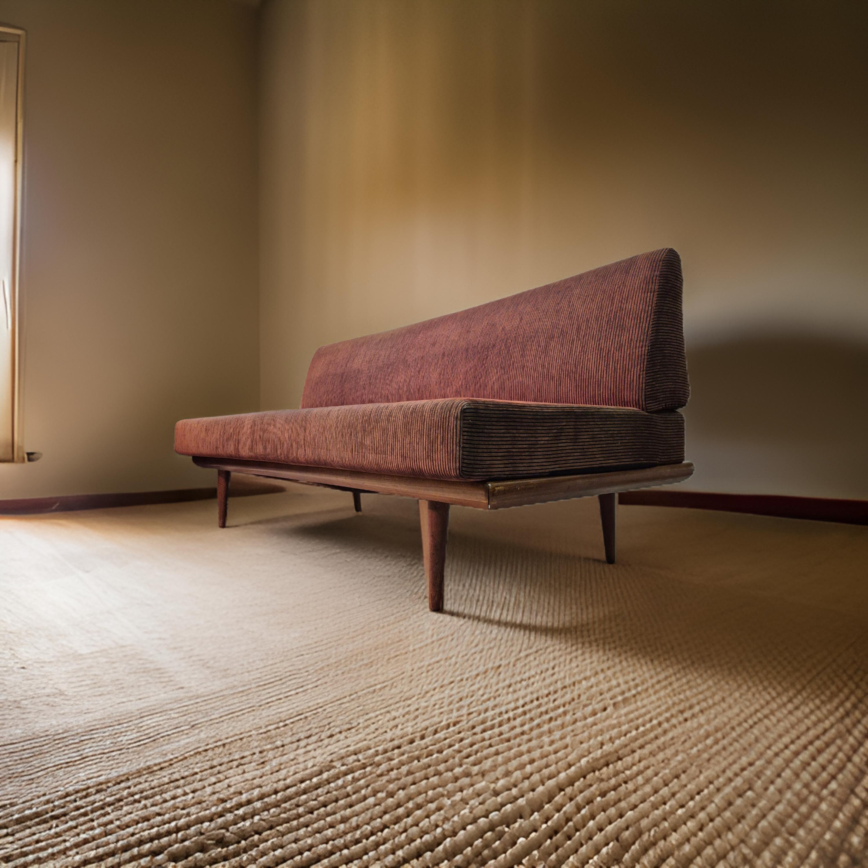 Letto da giorno Minerva di P. Hvidt & A. Nielsen per France & Son, Danimarca anni '50 2