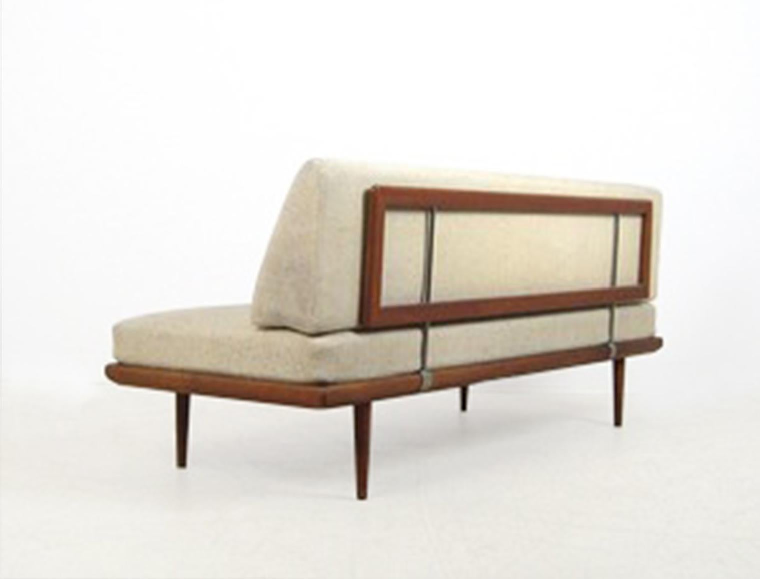 Minerva-Tagesbett oder Sofa Modell 417 Hergestellt von France & Søn (Mitte des 20. Jahrhunderts) im Angebot