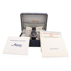 Minerva Official Chronometer Stainless Steel Chronograph Automatic Watch A241