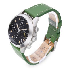 Minerva Official Chronometer Stainless Steel Chronograph Automatic Watch A241