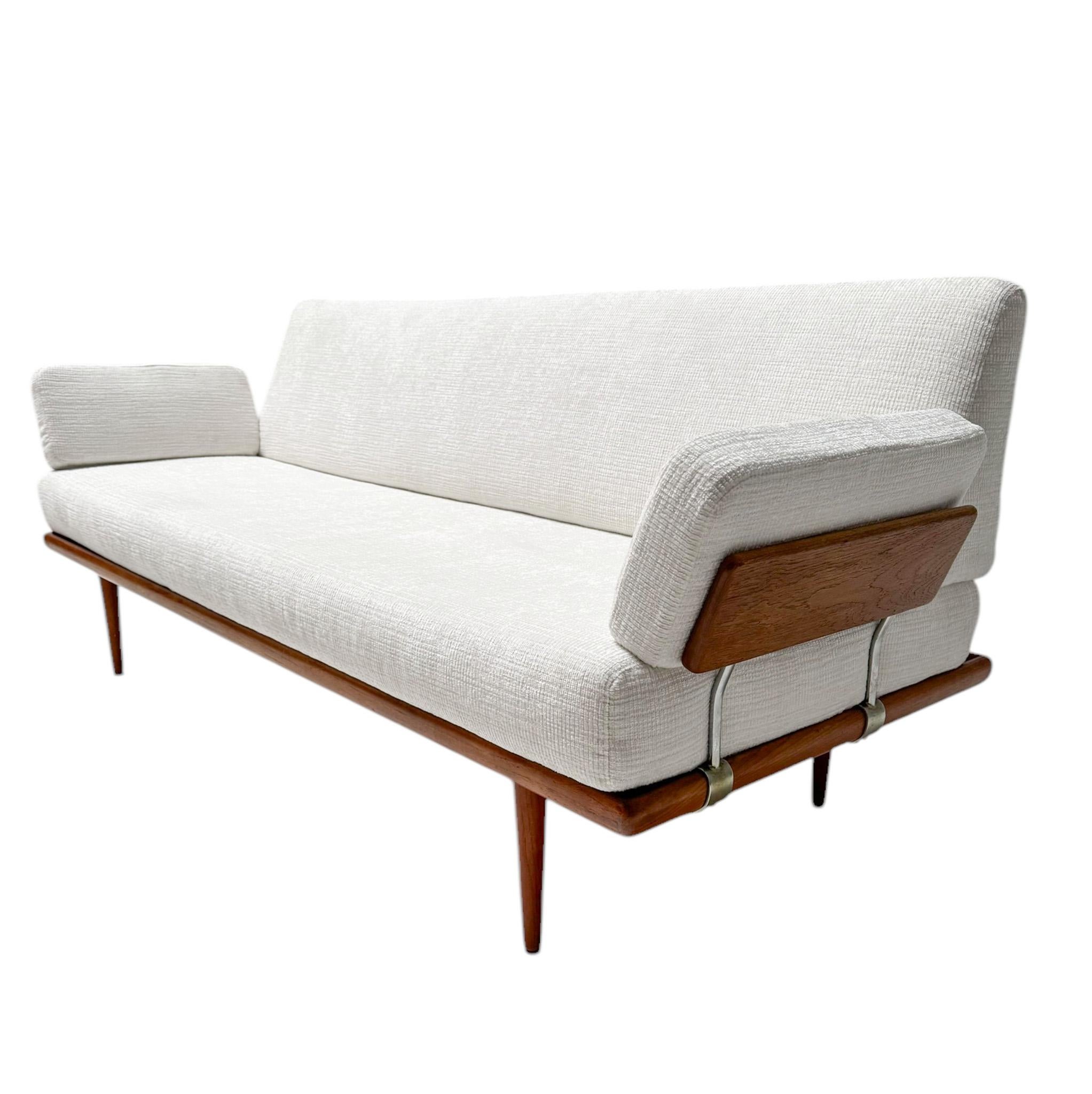 Bouclé Minerva Sofa by Peter Hvidt & Orla Molgaard Nielsen for France & Søn, 1960s1960 For Sale