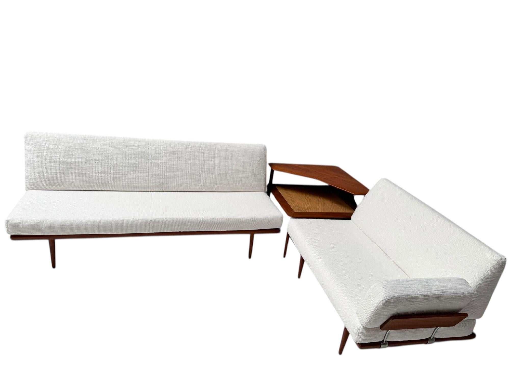 Minerva Sofa Set by Peter Hvidt & Orla Molgaard Nielsen for France & Søn, 1960s Bon état - En vente à Amsterdam, NL