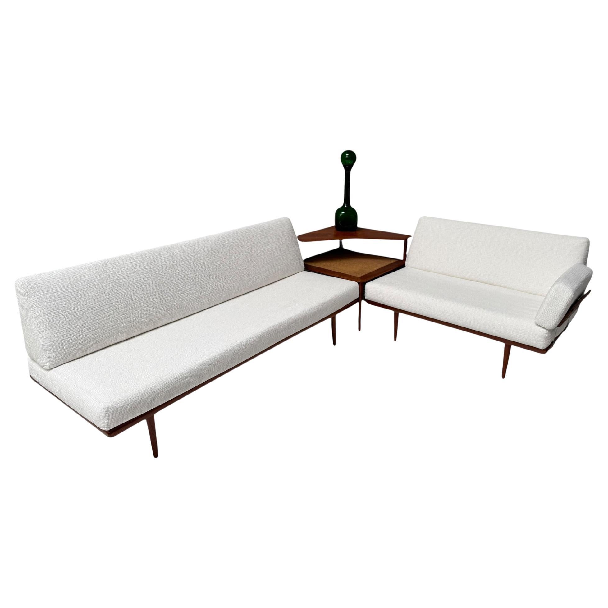 Conjunto de sofá Minerva de Peter Hvidt y Orla Molgaard Nielsen para France 
Søn, años 60 en venta