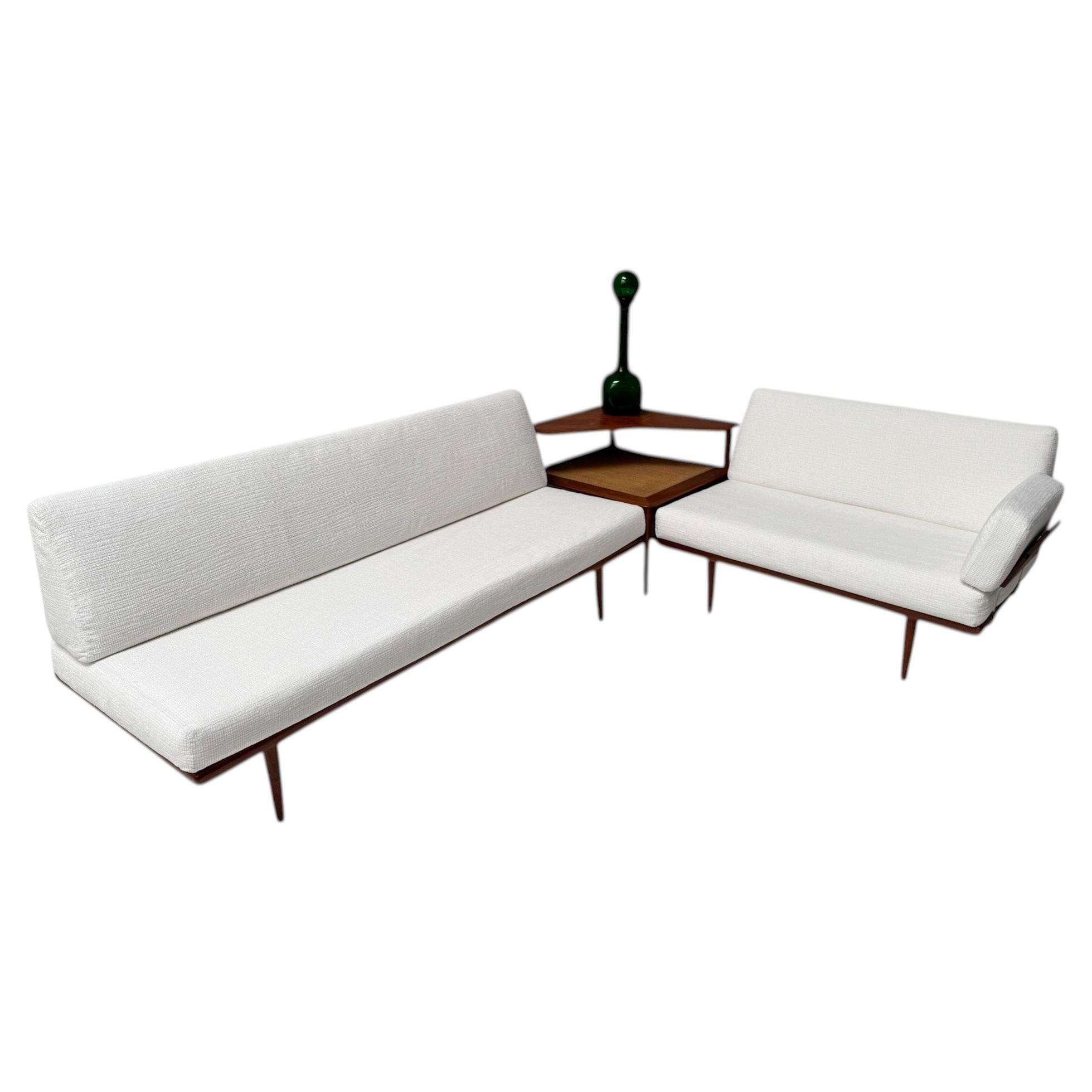 Minerva Sofa Set by Peter Hvidt & Orla Molgaard Nielsen for France & Søn, 1960s