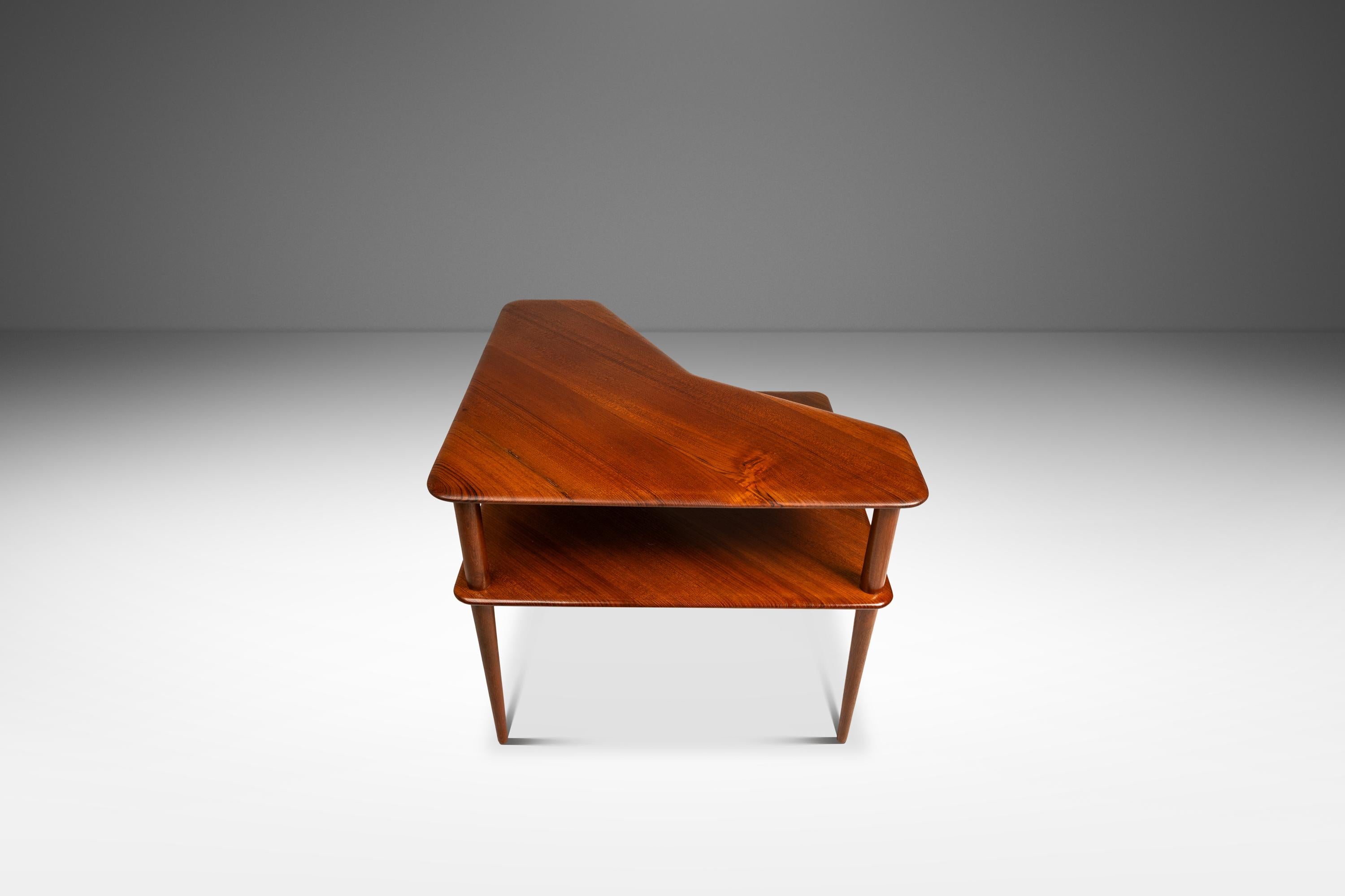 Tavolo 'Minerva', Peter Hvidt & Orla Mølgaard, France & Sons, Danimarca, 1960 ca. In condizioni buone in vendita a Deland, FL