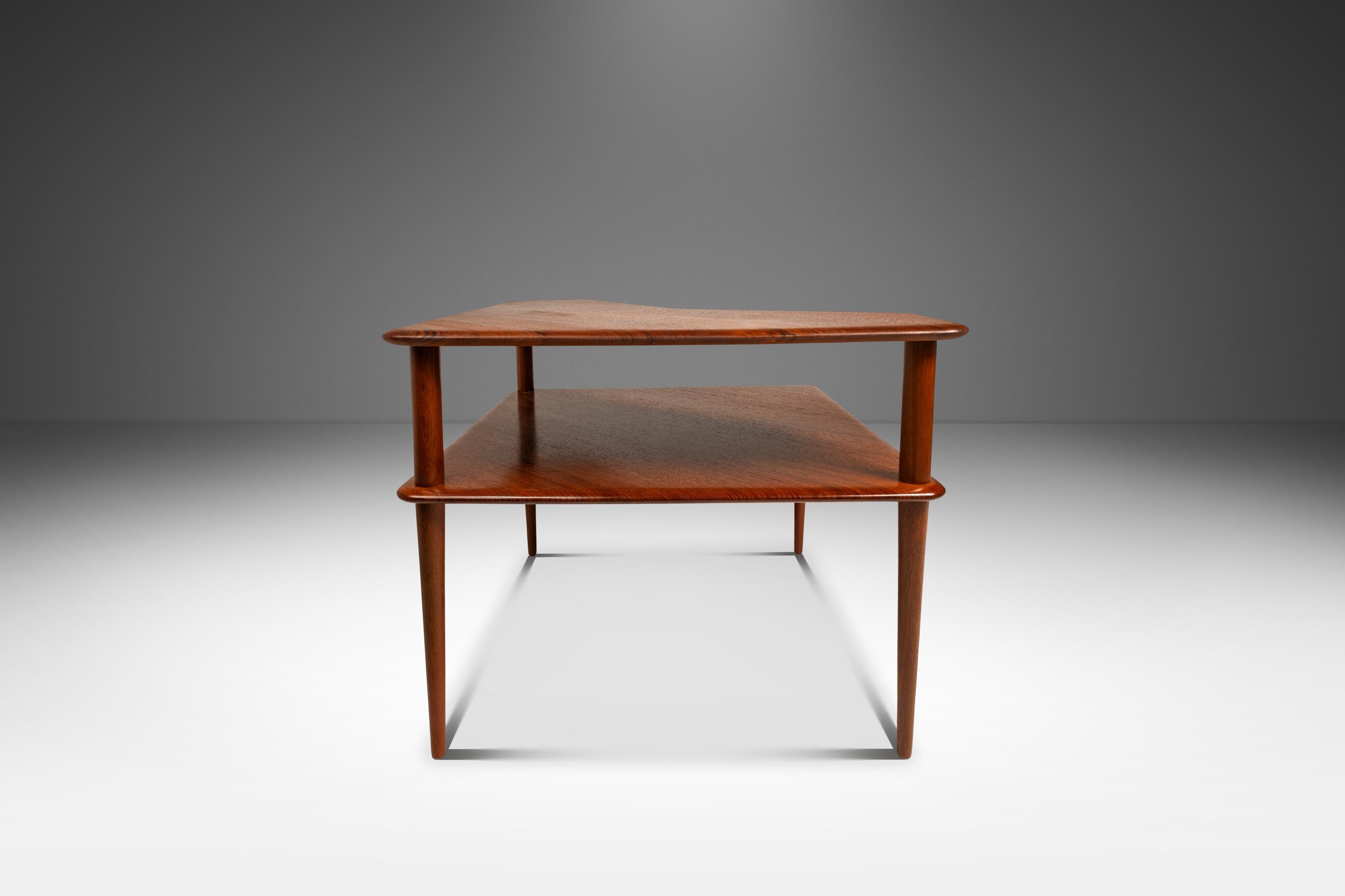 Metà XX secolo Tavolo 'Minerva', Peter Hvidt & Orla Mølgaard, France & Sons, Danimarca, 1960 ca. in vendita
