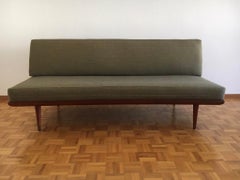 Minerva Teak Daybed by Peter Hvidt & Orla Mølgaard Nielsen, Denmark ca. 1960's