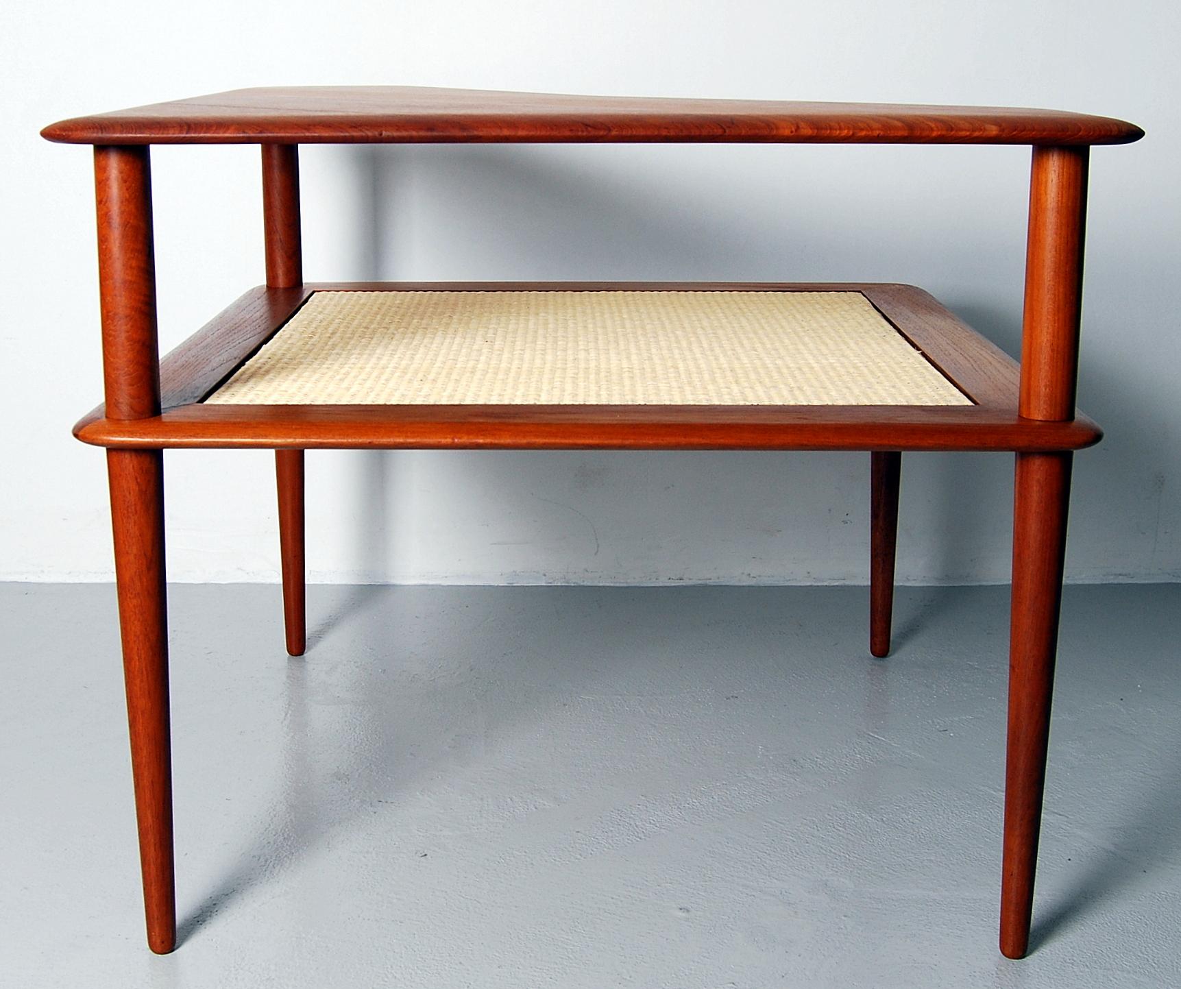 Mid-Century Modern Minerva Teak Side Table by Hvidt & Mølgaard for France & Son, 1960s
