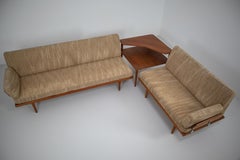 "Minerva" Teak sofa Set Peter Hvidt & Orla Mølgaard by Nielsen France & Son