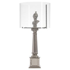 Minerva Touch Lamp, Silver