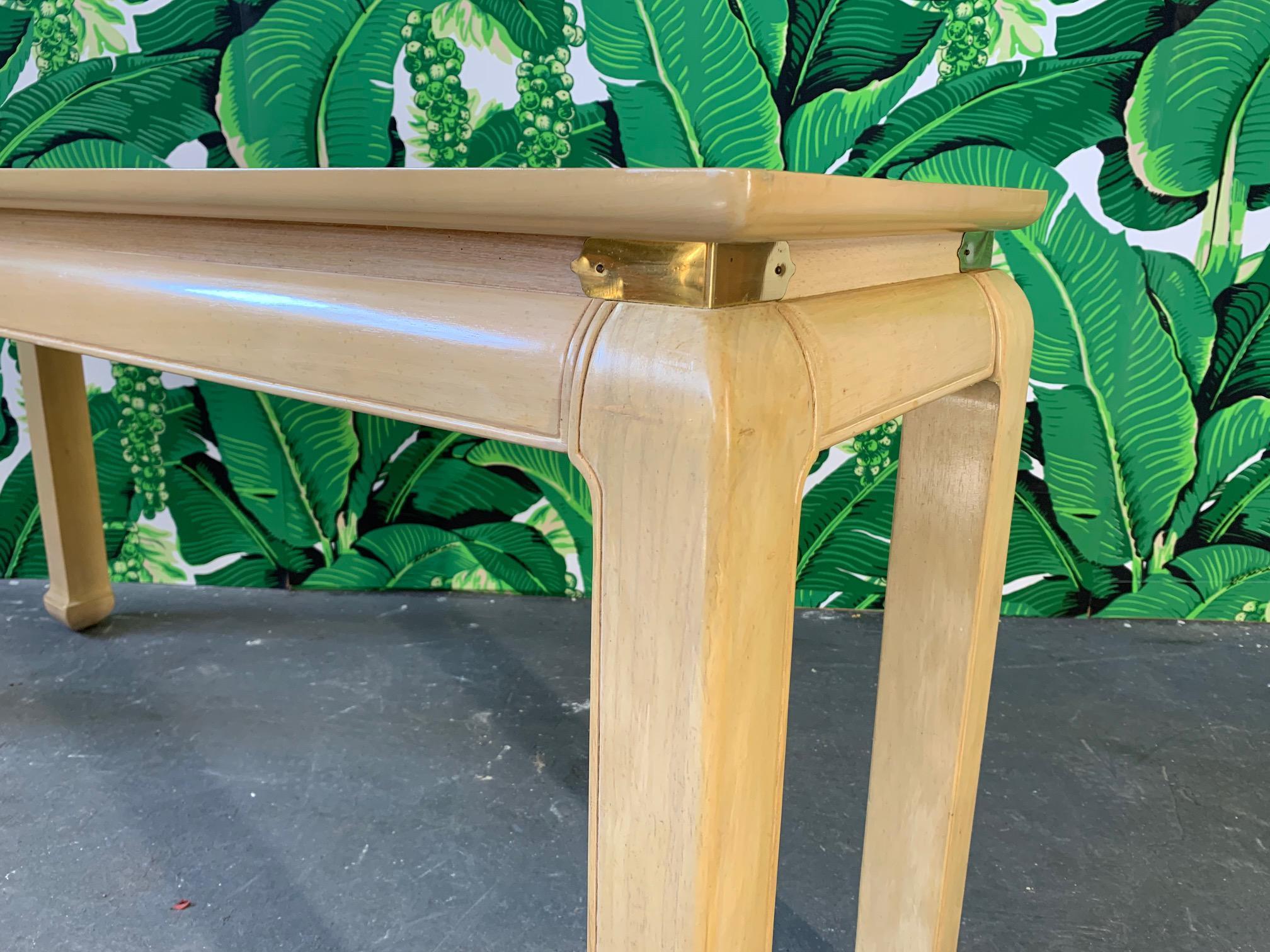 Ming Asian Console Table by Bernhardt In Good Condition For Sale In Jacksonville, FL