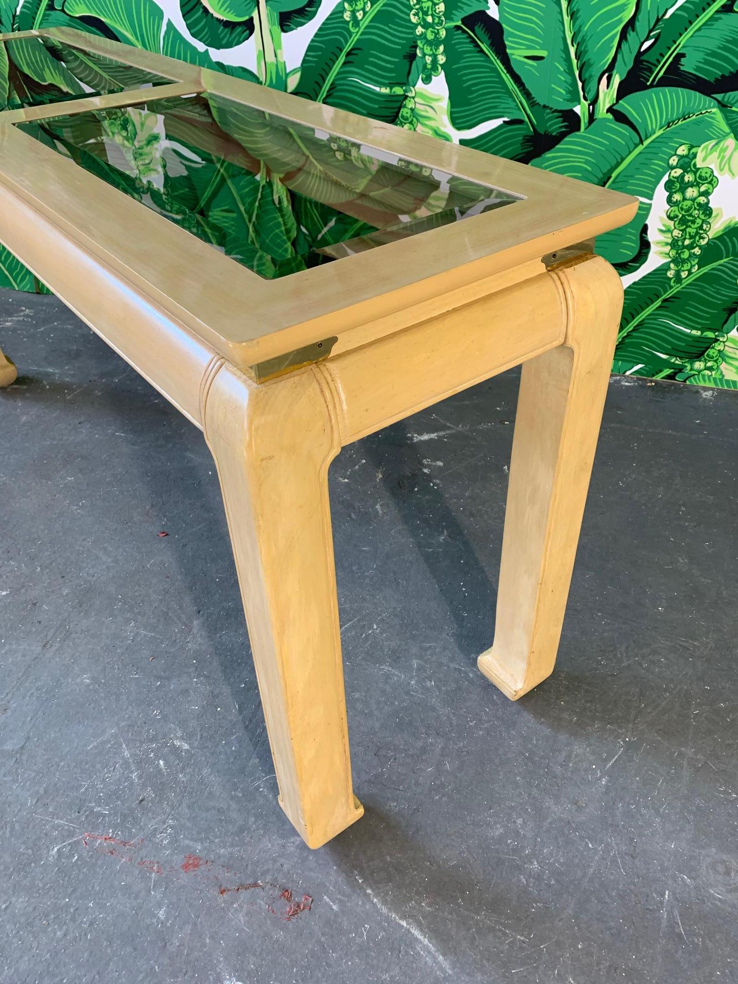Ming Asian Console Table by Bernhardt In Good Condition In Jacksonville, FL