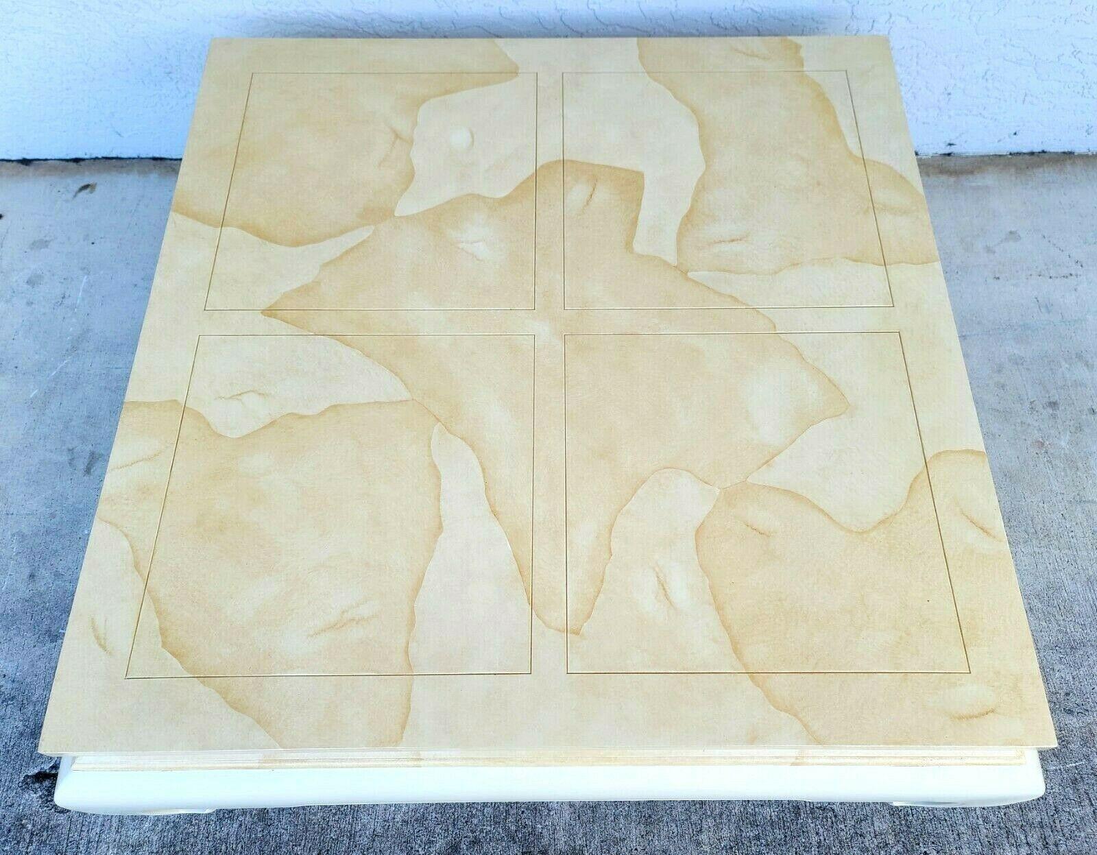 henredon ming coffee table