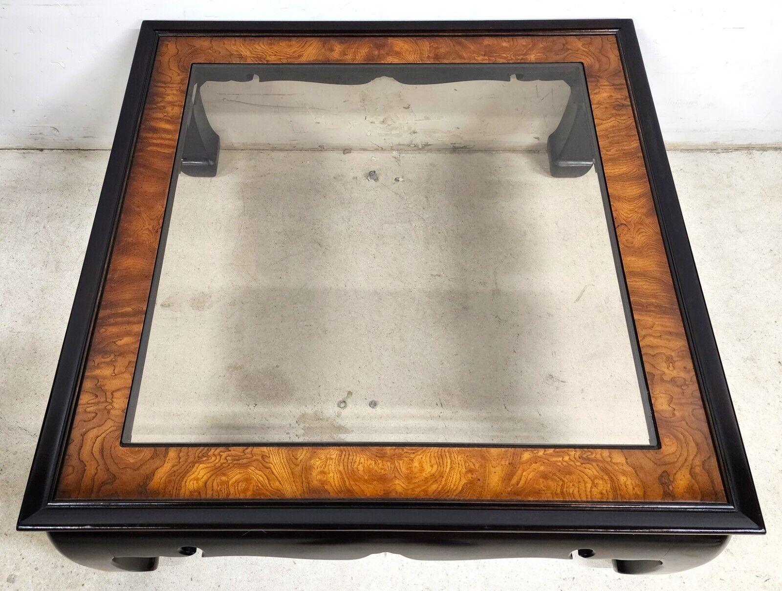 For FULL item description click on CONTINUE READING at the bottom of this page.
Offering One Of Our Recent Palm Beach Estate Fine Furniture Acquisitions Of A
Vintage Asian Opium Ming-Style Solid Wood Coffee Table 

Approximate Measurements in