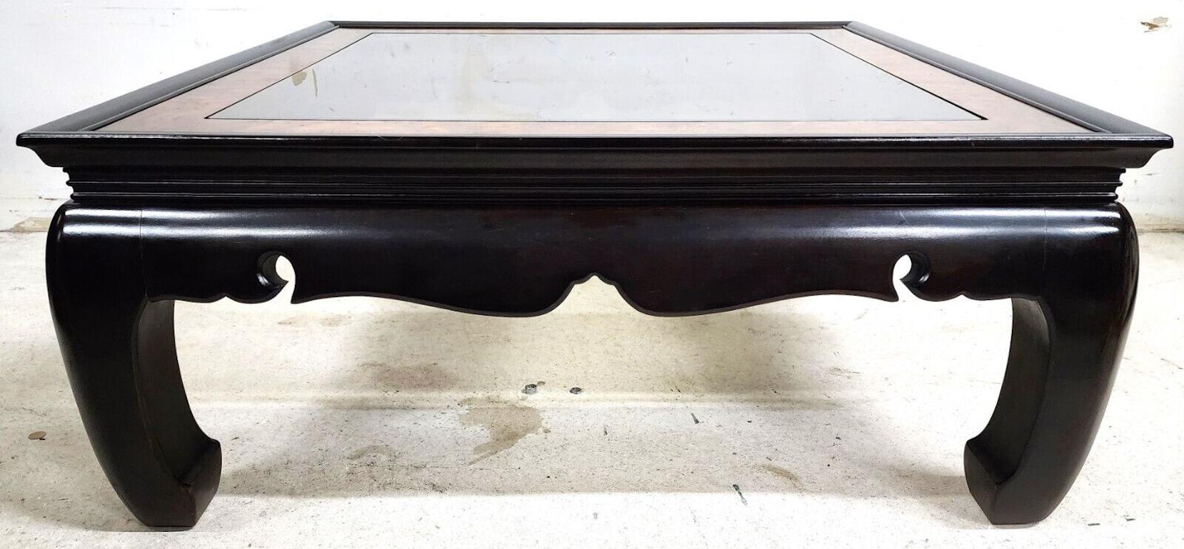 Ming Coffee Table Asian Opium Vintage In Good Condition In Lake Worth, FL