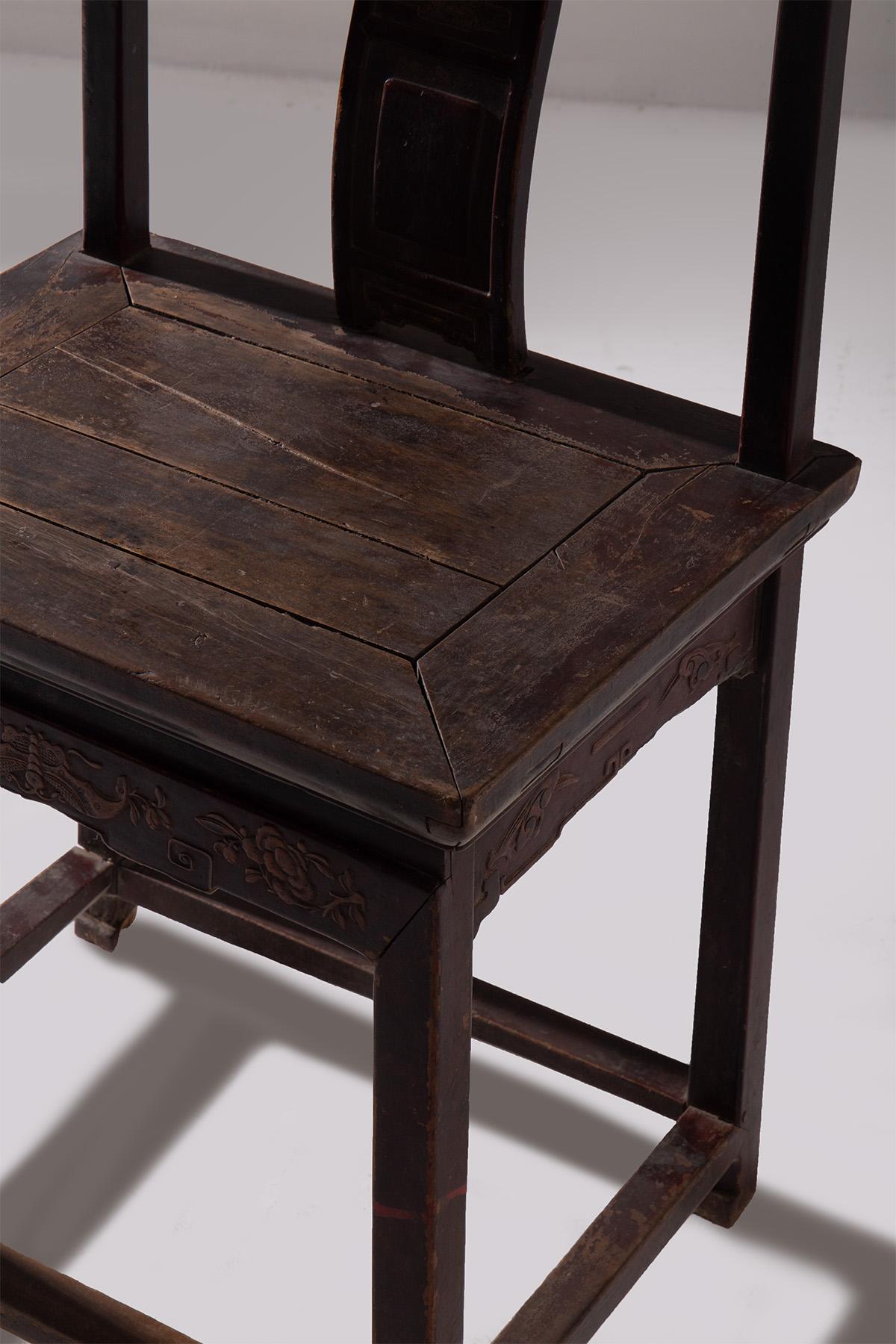 Legno Ming Dinasty Style Chair in vendita