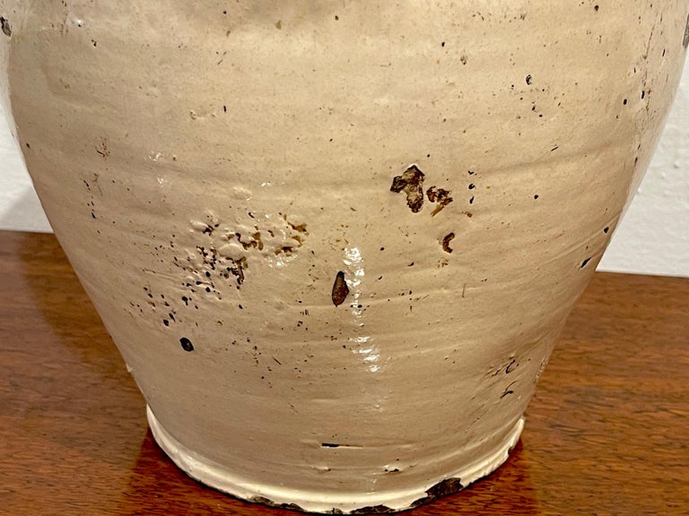 Ming Dynasty Cizhou Stoneware Monochrome Two Handle Vase, #5* For Sale 8
