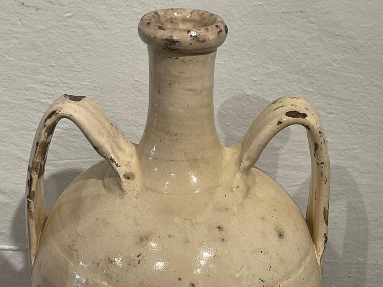 Ming Dynasty Cizhou Stoneware Monochrome Two Handle Vase, #5* For Sale 3