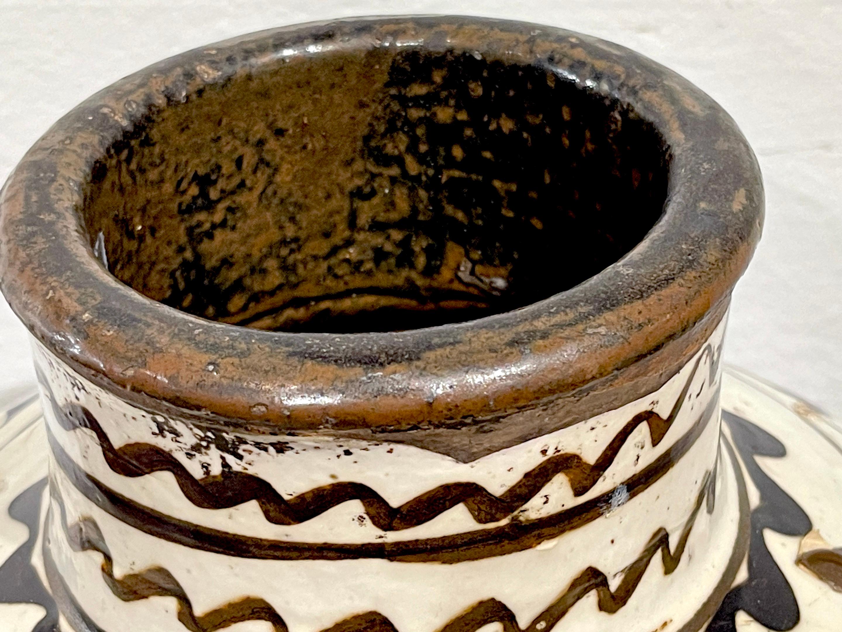 Ming Dynasty Cizhou Stoneware Vase #1 8