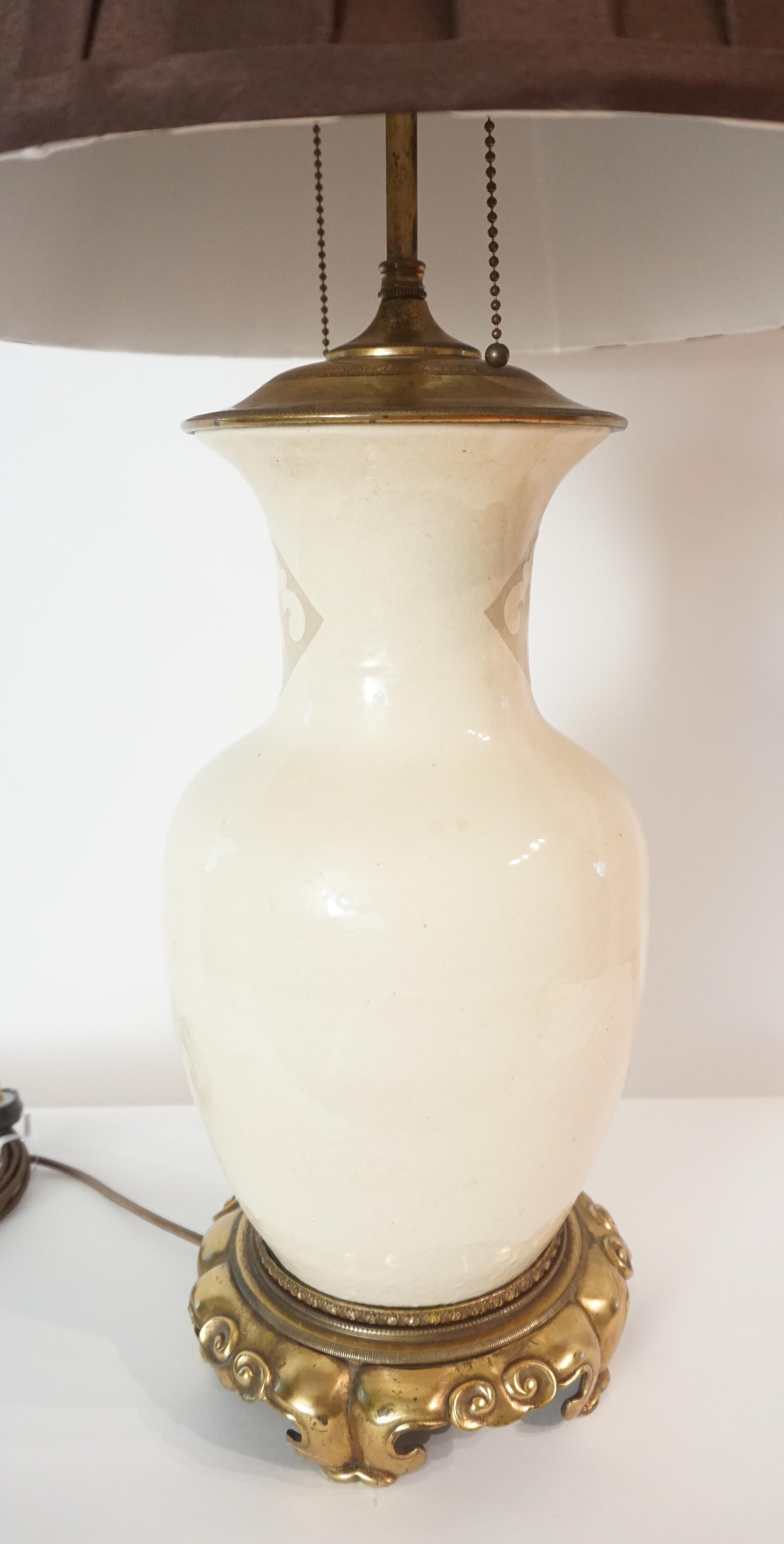 Ming Dynasty Cizhou Ware Vase Table Lamp 5