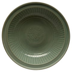 Ming Dynasty Longquan Celadon Dish