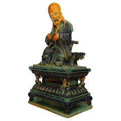 Shou Lau-Figur aus Porzellan der Ming-Dynastie