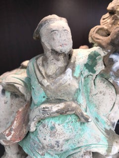 Ming Dynasty Standing Rider with Horse, Certified, TL Tested