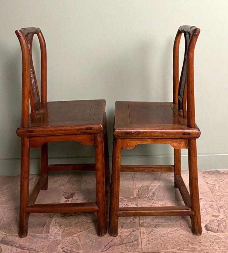 Ming Dynasty Style Four Chinese Ceremonial Chairs For Sale 3