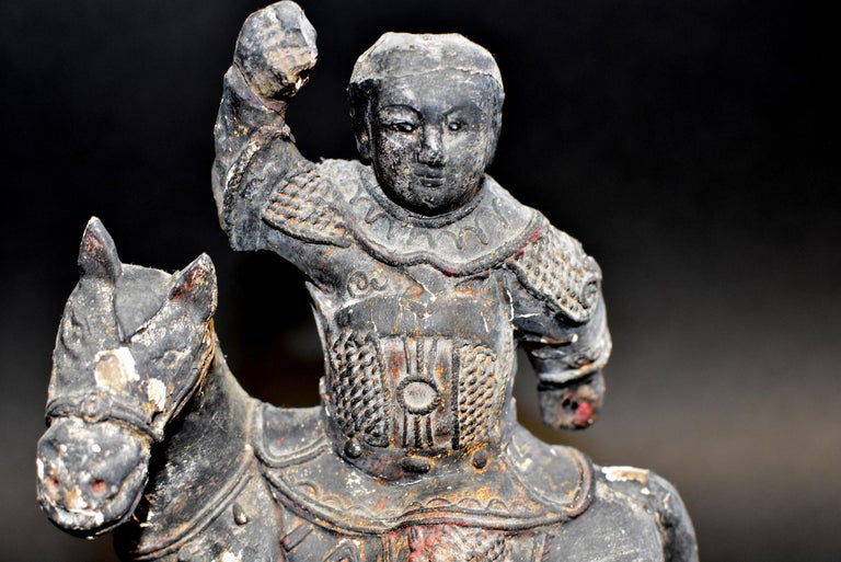 Ming Dynasty Warrior Statue For Sale 7