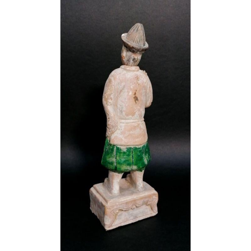 Ming Figurine in Terracotta, Attendant to the Tomb 1
