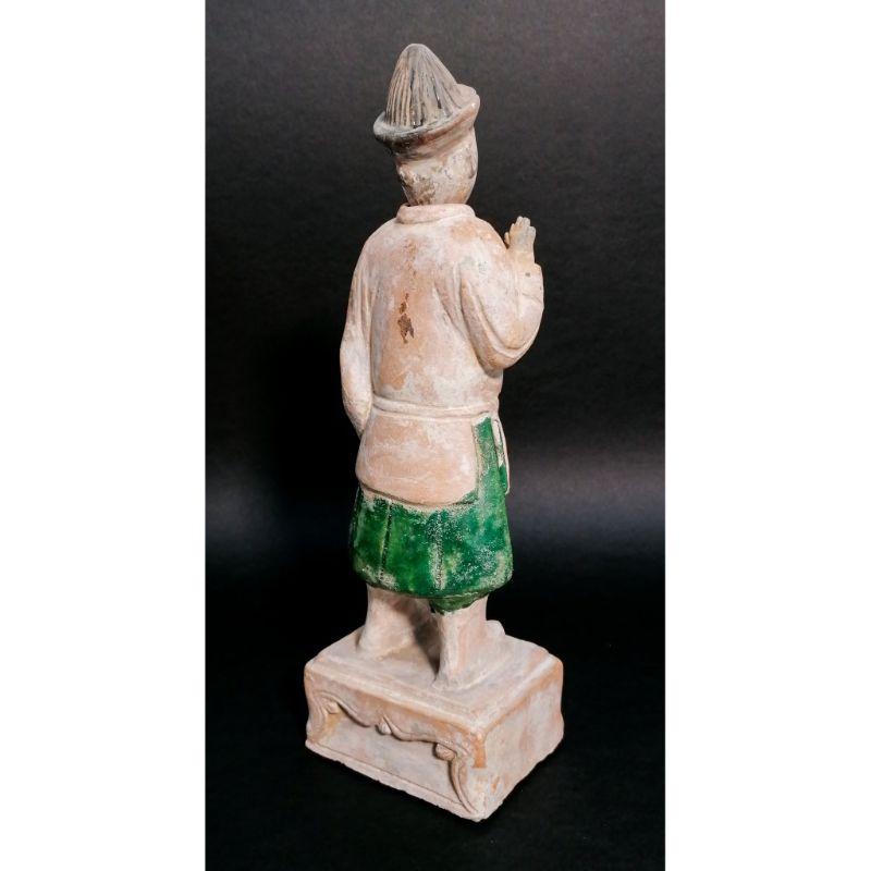 Ming Figurine in Terracotta, Attendant to the Tomb 2
