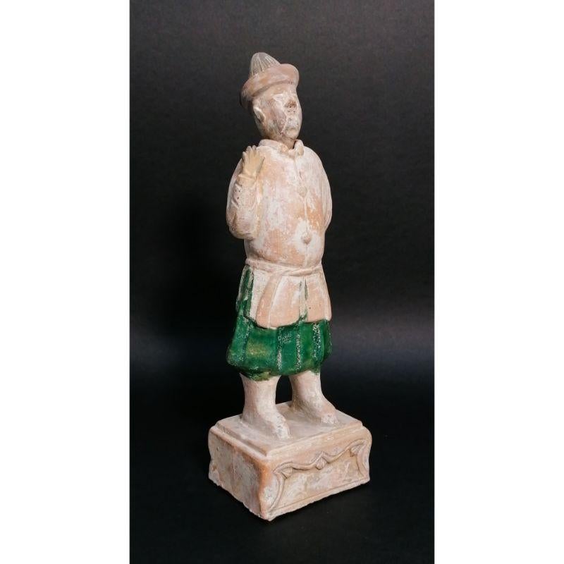 Ming Figurine in Terracotta, Attendant to the Tomb 3