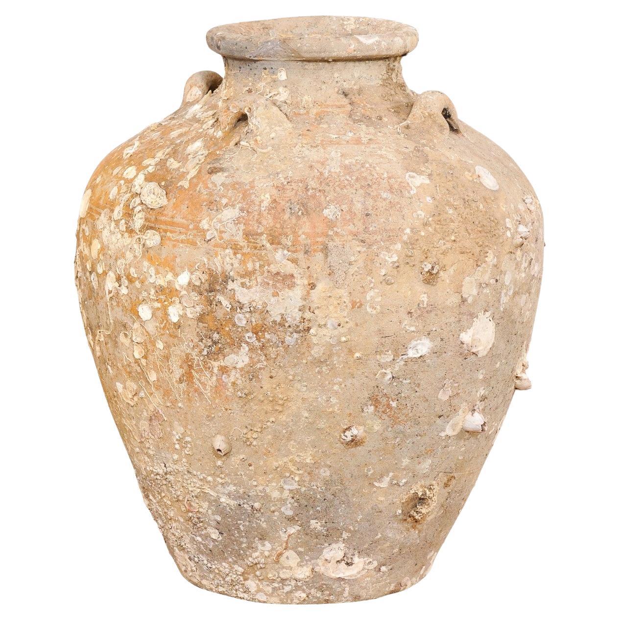 Ming Gap Jar from Shipwreck Salvage, Thailand For Sale